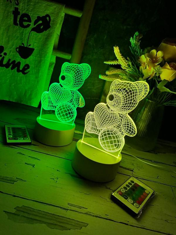 چراغ خواب کودک مدل خرسی