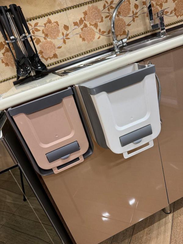 سطل زباله کابینتی تاشو