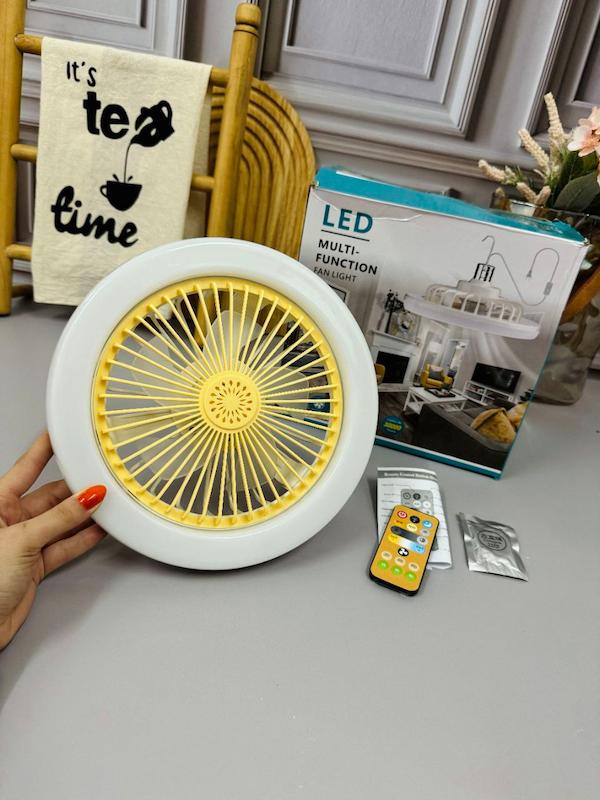 پنکه و لامپ سقفی ریموت دار