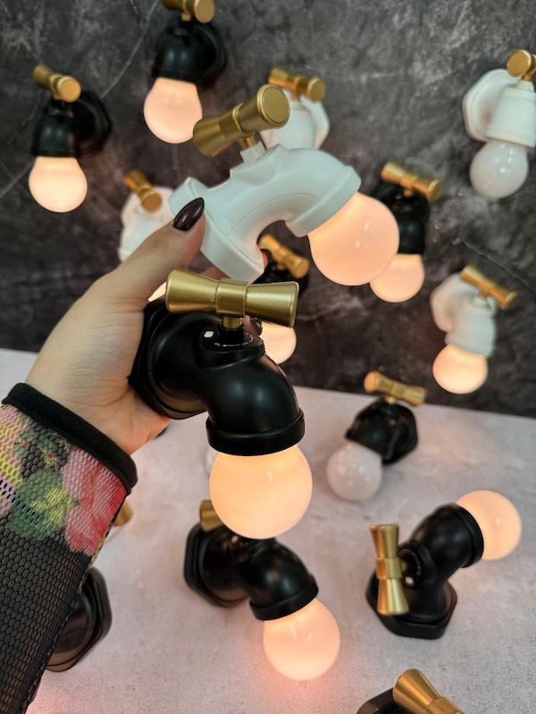 چراغ فانتزی طرح شیر آب