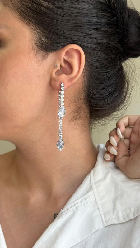 گوشواره جواهری ماری لوکس