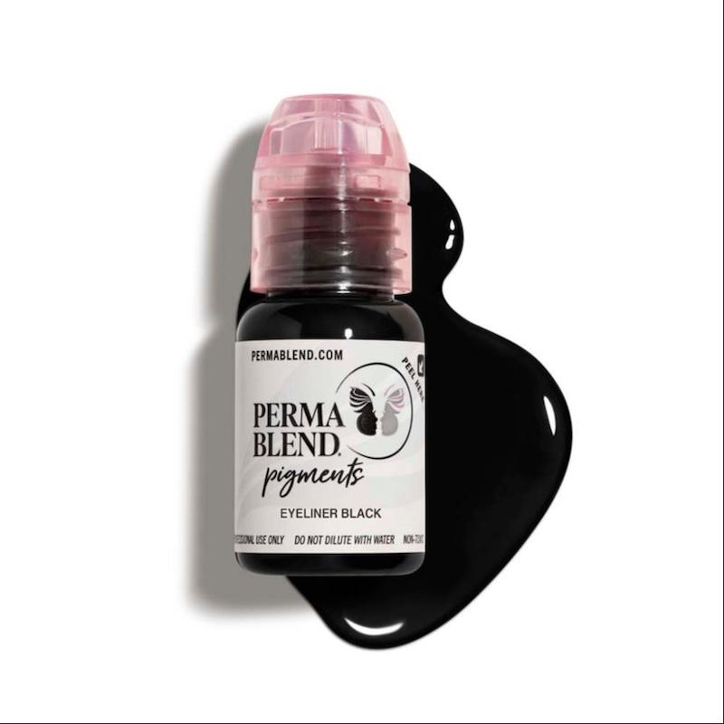 رنگ ایلاینر بلک پرما بلند 15میل Eyeliner Black