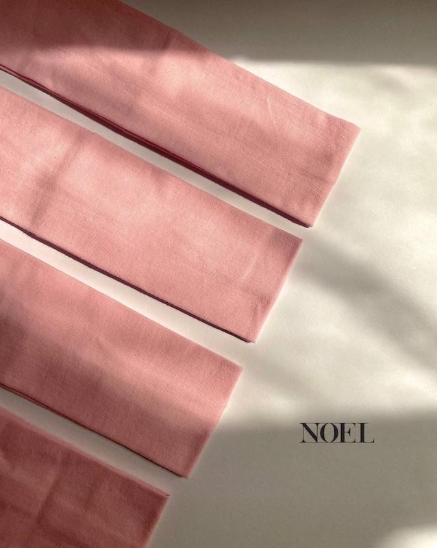 هدبند صورتی 