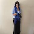شال تور Blue