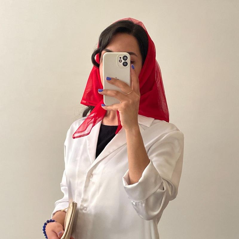 مینی اسکارف تور Red