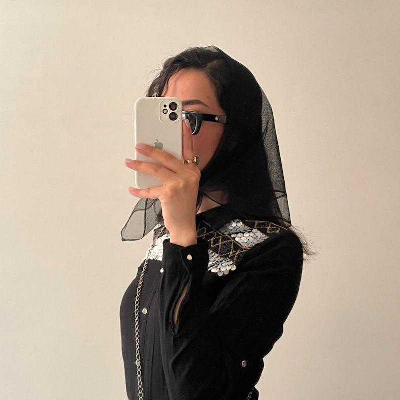 مینی اسکارف تور Black