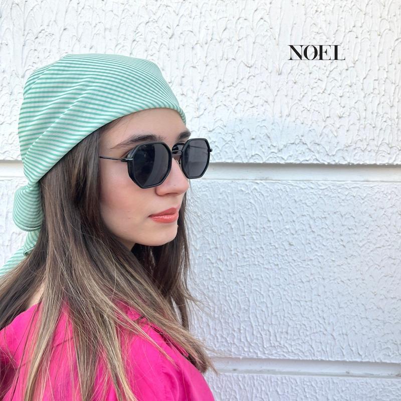 مینی اسکارف حریر Green