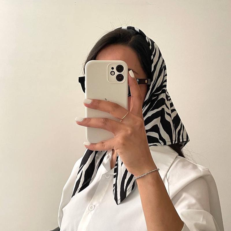 مینی اسکارف زبرا 