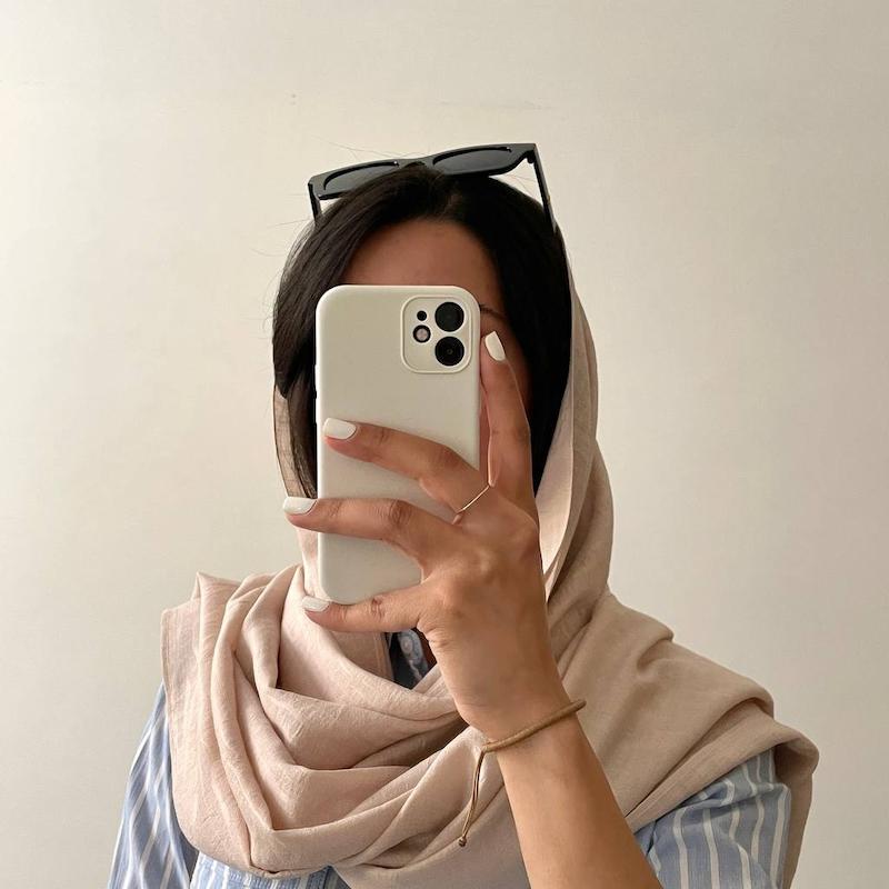 شال بیسیک Light Cream