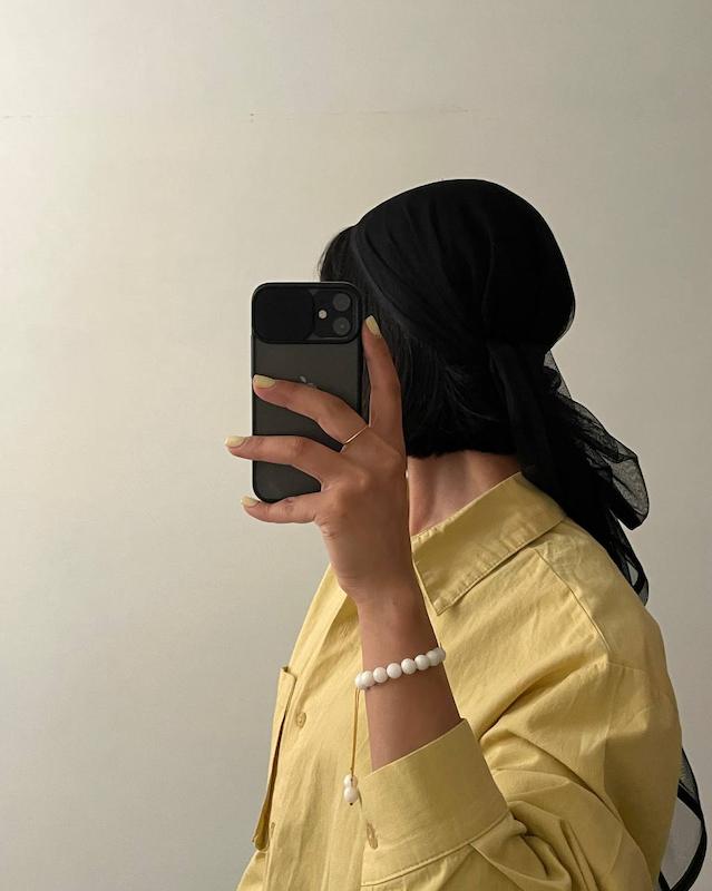 اسکارف تور مشکی Soft Net