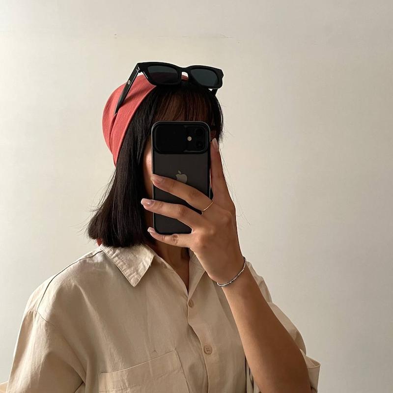 مینی اسکارف بیسیک هلویی