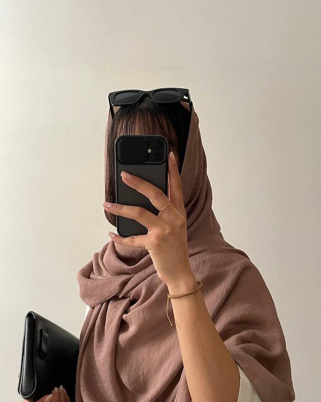 شال بیسیک شکلاتی