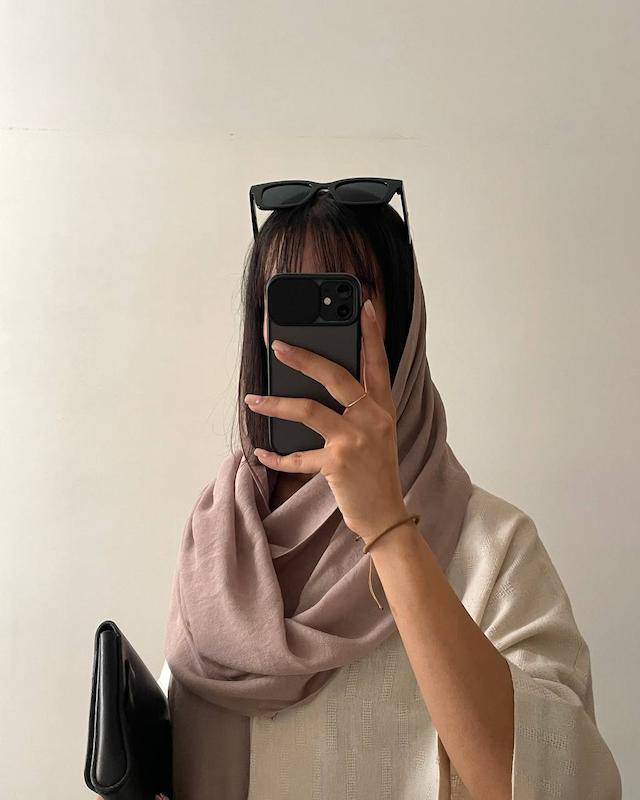 شال بیسیک پوست پیازی