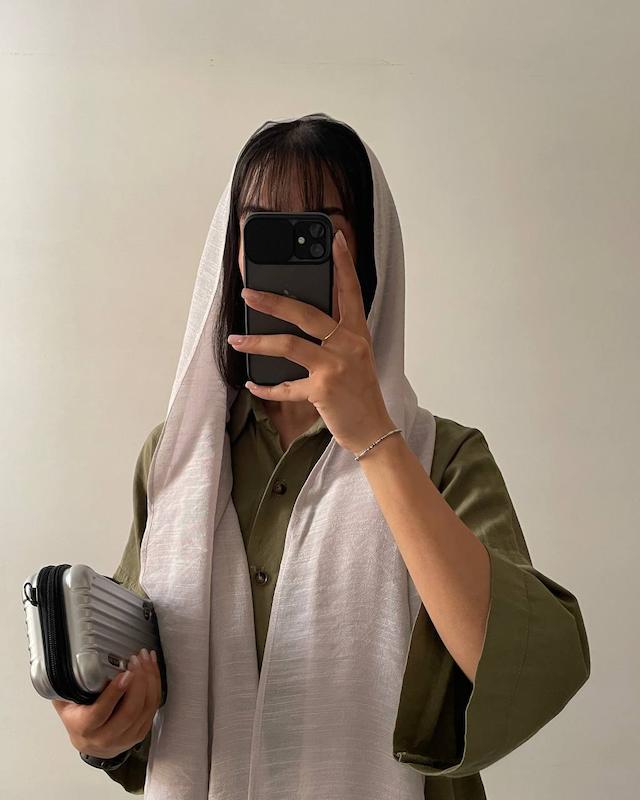 شال بیسیک طوسی روشن