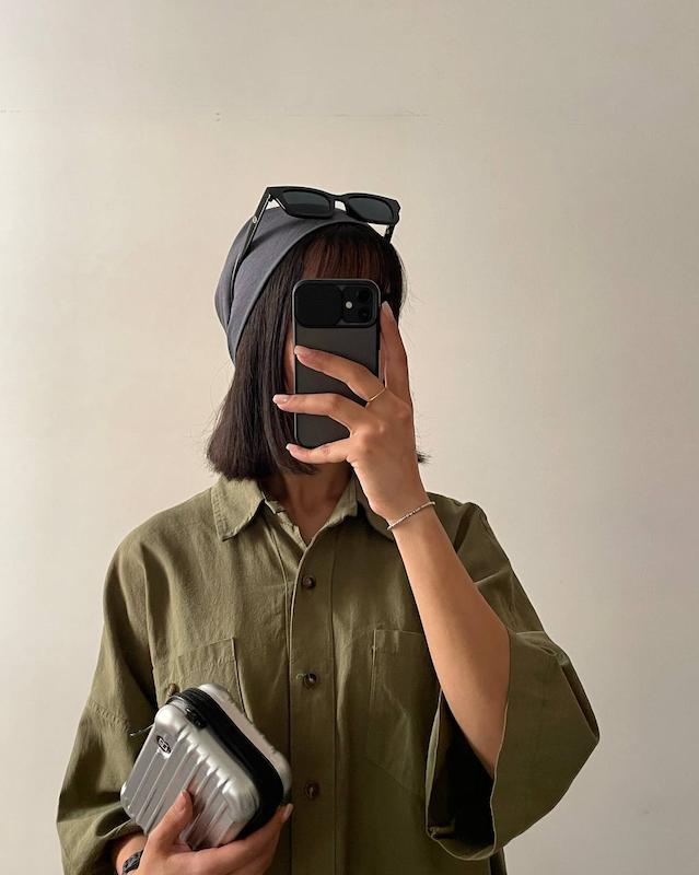 مینی اسکارف بیسیک نوک مدادی