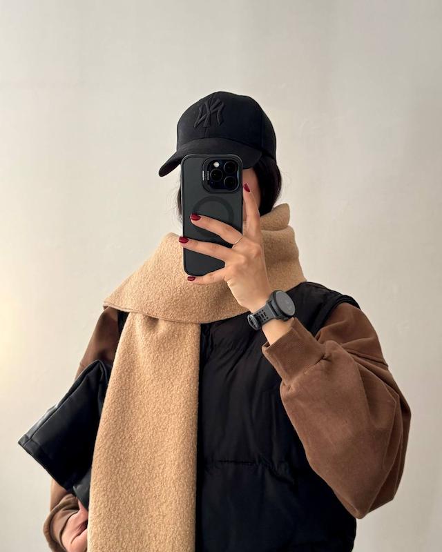 بیگ اسکارف تدی Cream 🍪