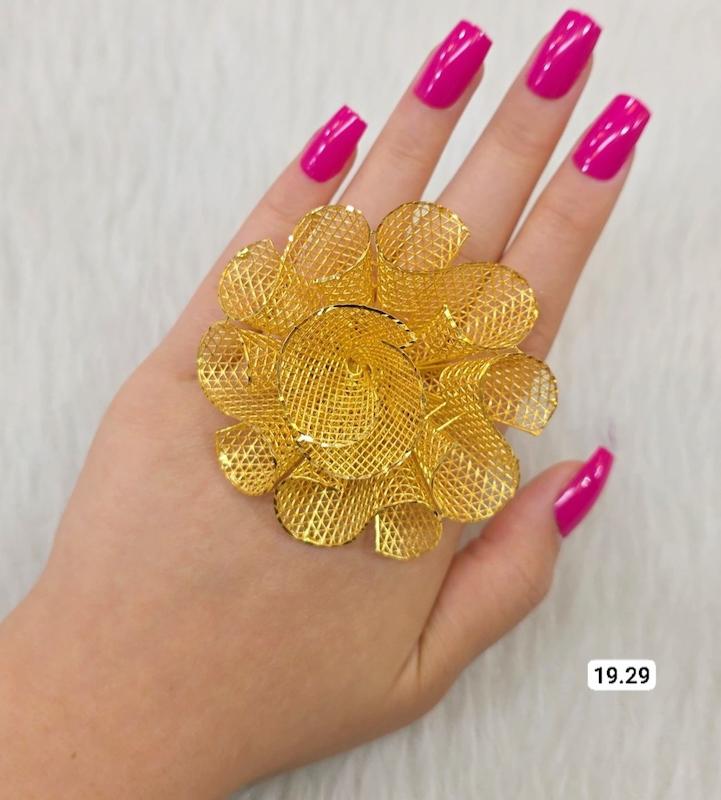 انگشترنقره نمادار طرح گل جدید