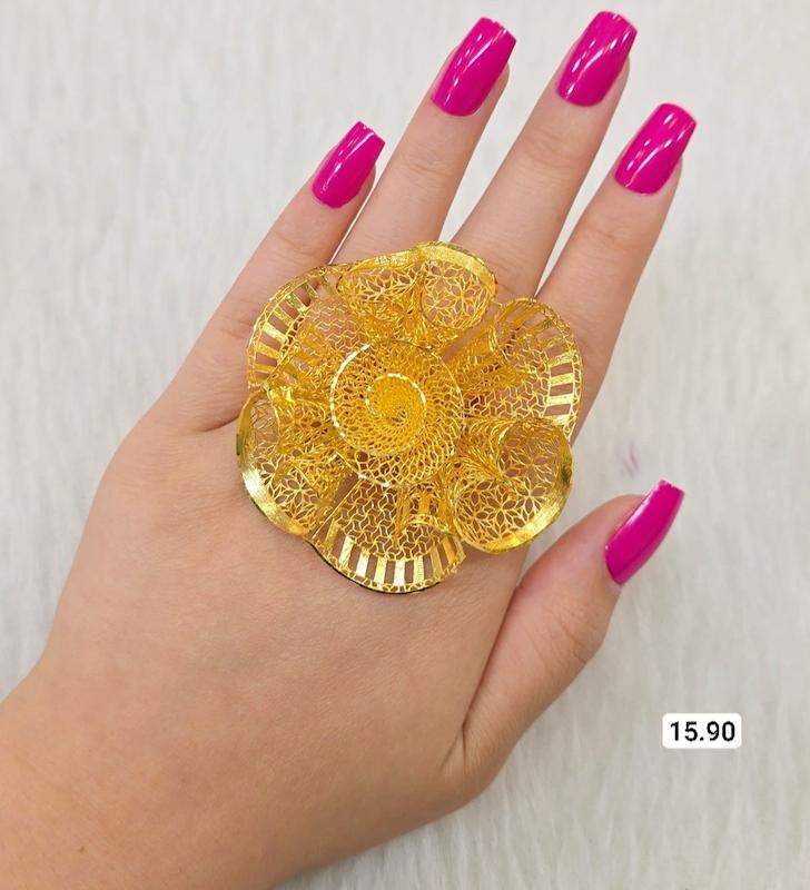 انگشترنقره نمادار طرح گل جدید