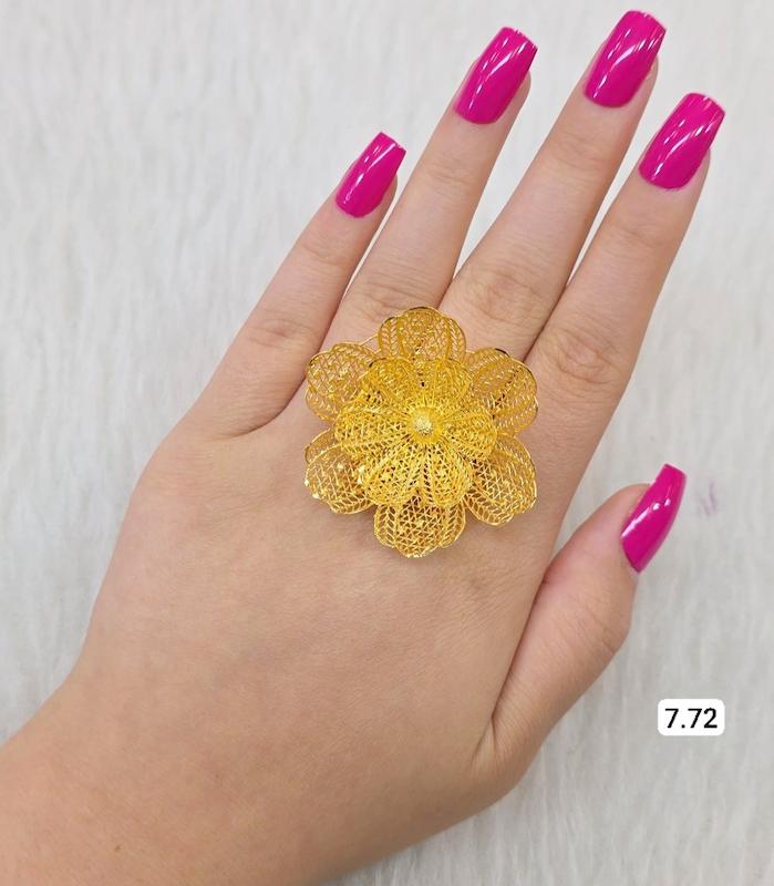 انگشترنقره نمادار طرح گل جدید