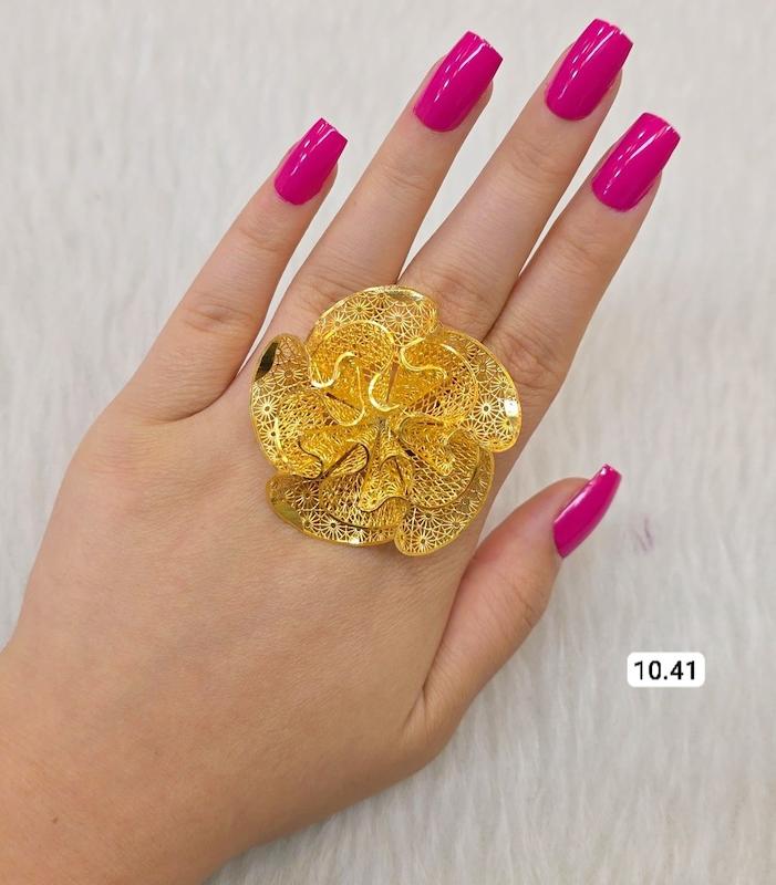 انگشترنقره نمادار طرح گل جدید