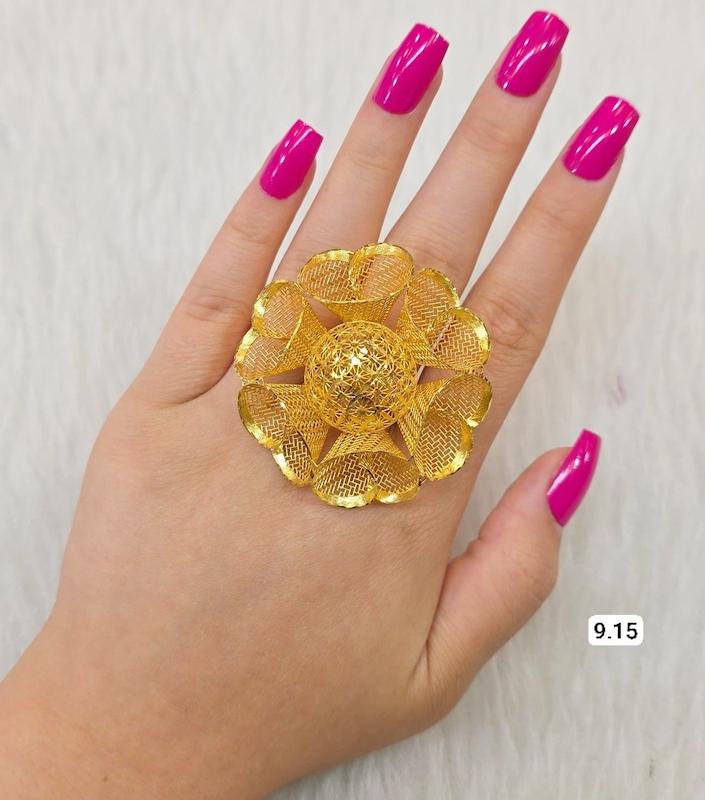 انگشترنقره نمادار طرح گل جدید