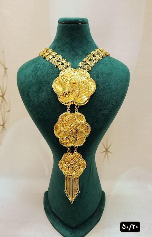 گردنبند نقره نمادار بلند