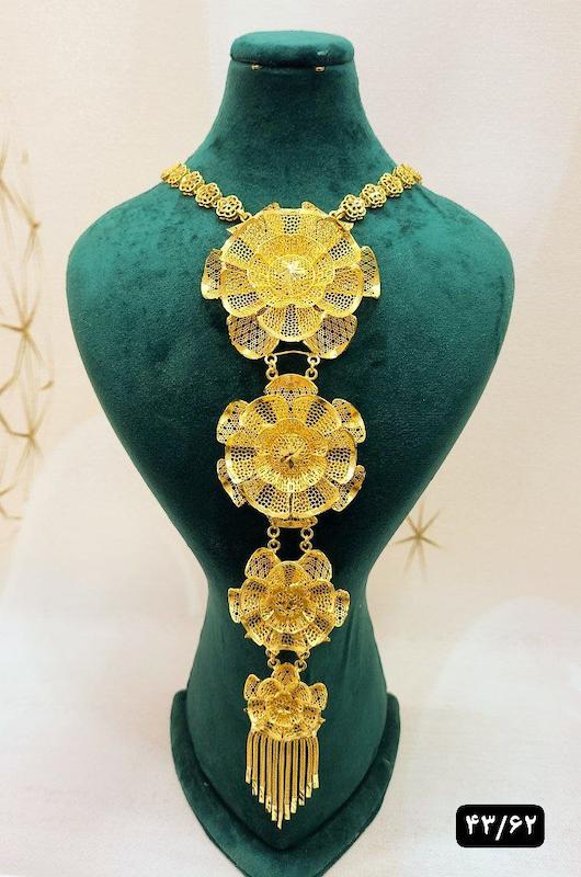 گردنبند نقره نمادار بلند