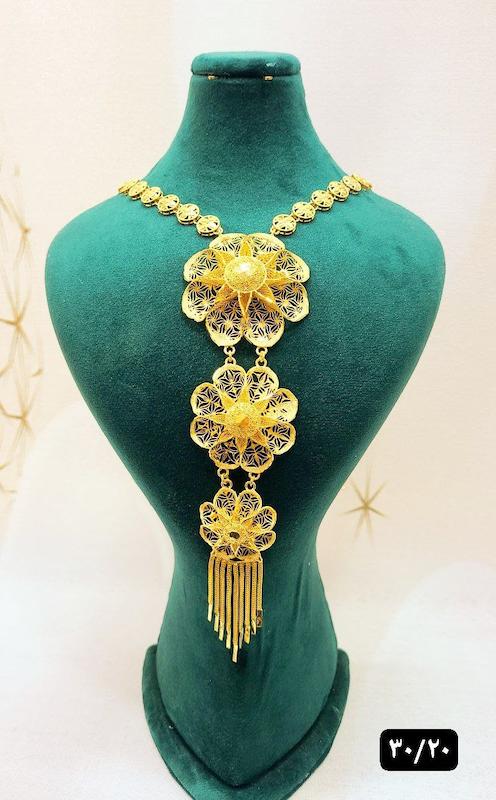 گردنبند نقره نمادار بلند