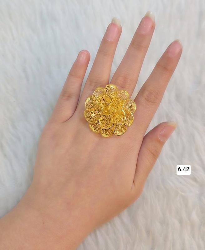 انگشترنقره ابکاری طلا