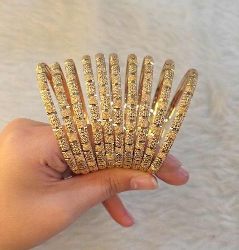 النگو نقره ظریف ابکاری طلا 