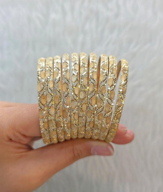 النگو نقره ظریف ابکاری طلا 