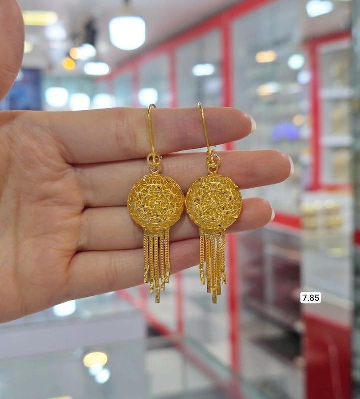 گوشواره نقره طرح جدید