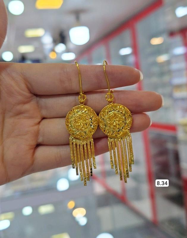گوشواره نقره طرح جدید