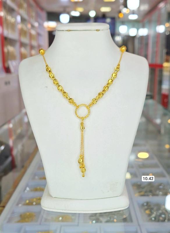 گردنبند نقره ظریف ابکاری طلا 