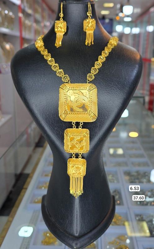گردنبند نقره نمادار بلند