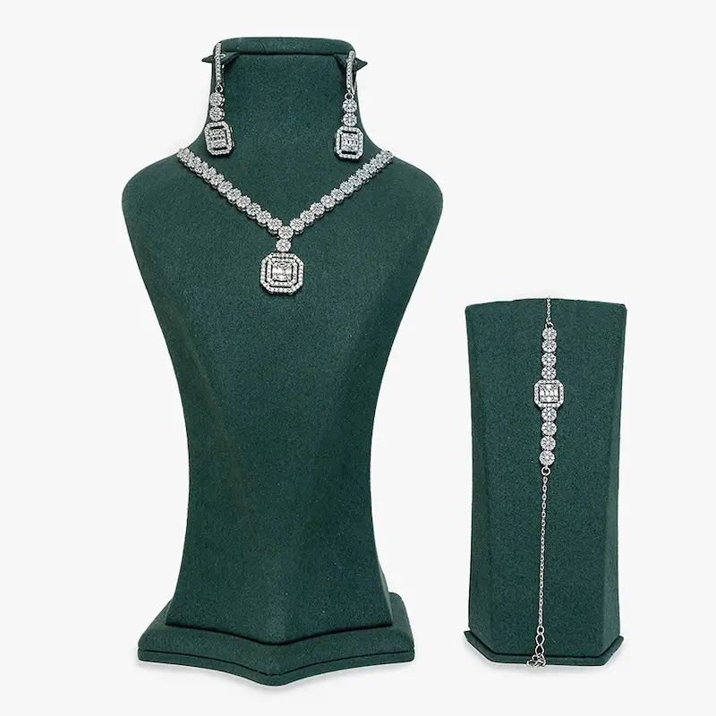 نیم ست نقره