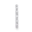 النگو نقره زنانه طرح هندسی بافت‌دار مدرن عیار 925