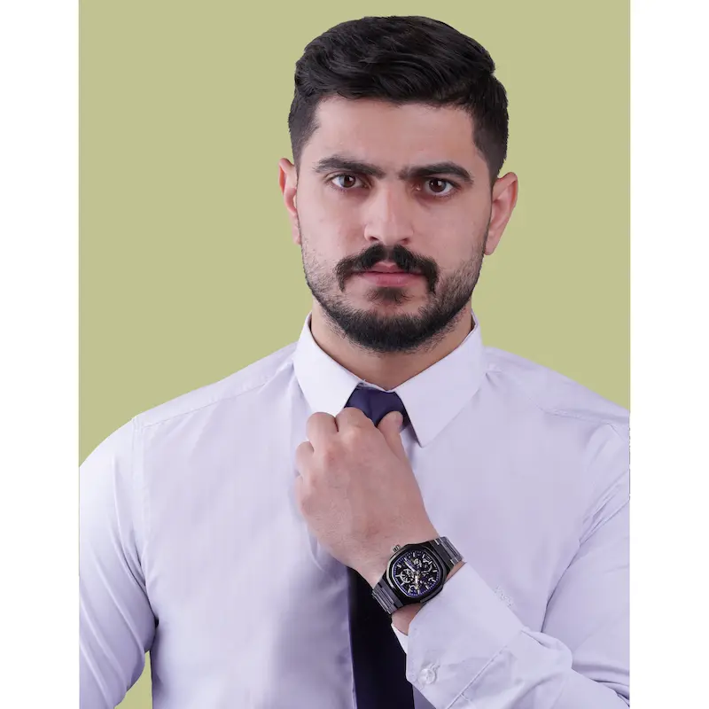 ساعت مردانه, کرست, ساعت اتوماتیک, ساعت اسکلتون, ساعت لوکس مردانه, ساعت خاص, استایل مردانه, هدیه مردانه