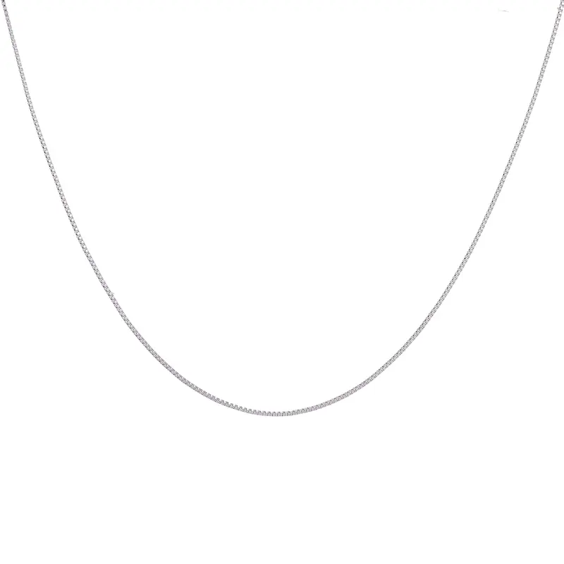 گردنبند زنانه, نقرینه, زنجیر ونیزی, گردنبند مینیمال, اکسسوری زنانه, هدیه زنانه