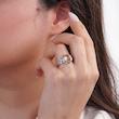 انگشتر نقره طرح چشم‌نظر وینتیج مردانه‌,زنانه 1020104