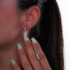 گوشواره نقره طرح باگت شميم سيلور 100001544