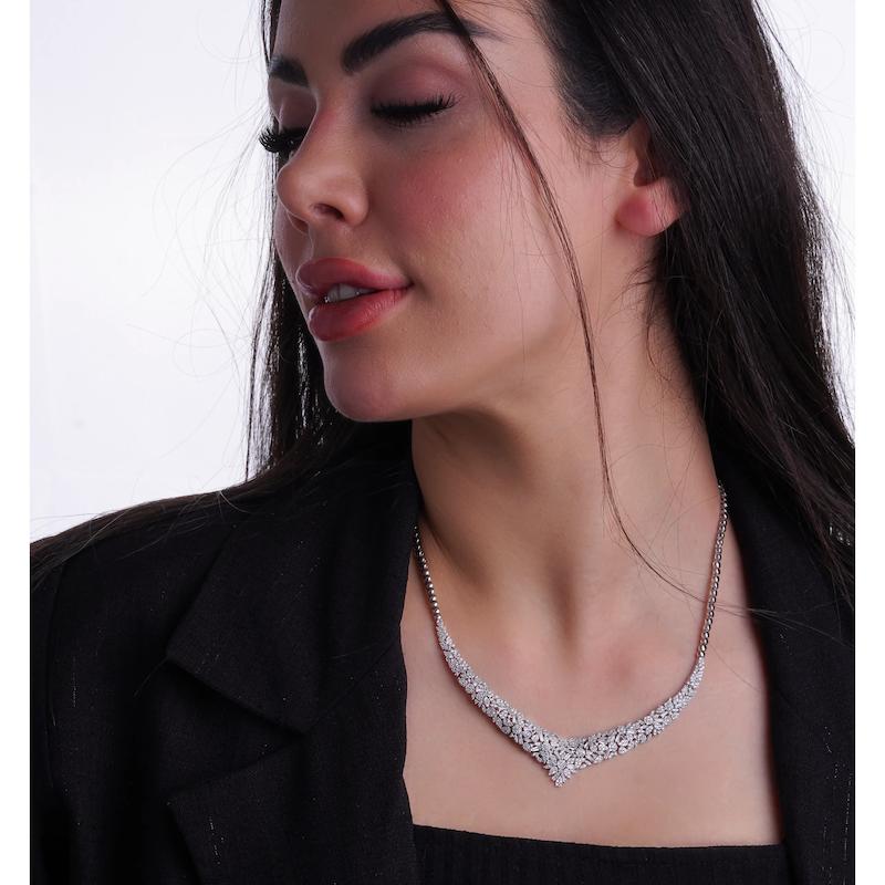 گردنبند نقره زنانه شمیم سیلور 1000015140