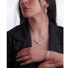 سرویس نقره زنانه طرح پر شمیم سیلور 10159