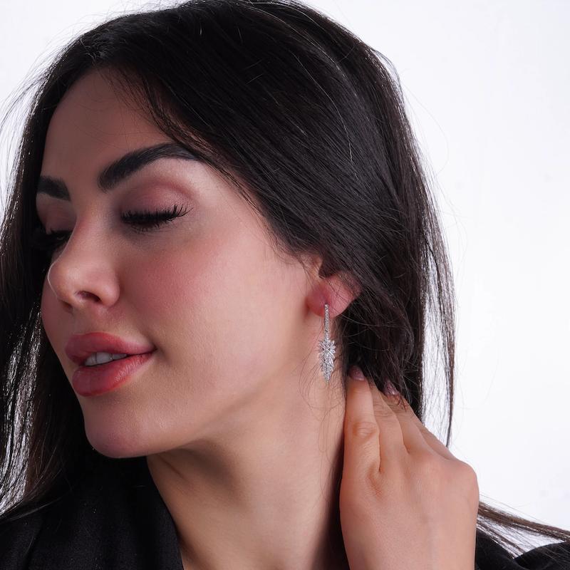 گوشواره نقره زنانه شمیم سیلور 10015113