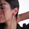 گوشواره نقره زنانه شمیم سیلور مدل برگ کد 10015119