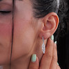 گوشواره نقره شمیم سیلور با نگین زیرکونیا 100001569