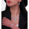 سرویس جواهرات نقره 925 با زیرکونیا 10153