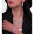 سرویس جواهرات نقره 925 با زیرکونیا 10153
