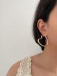 گوشواره قلب حلقه ای