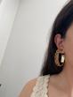 گوشواره  حلقه پلنگی
